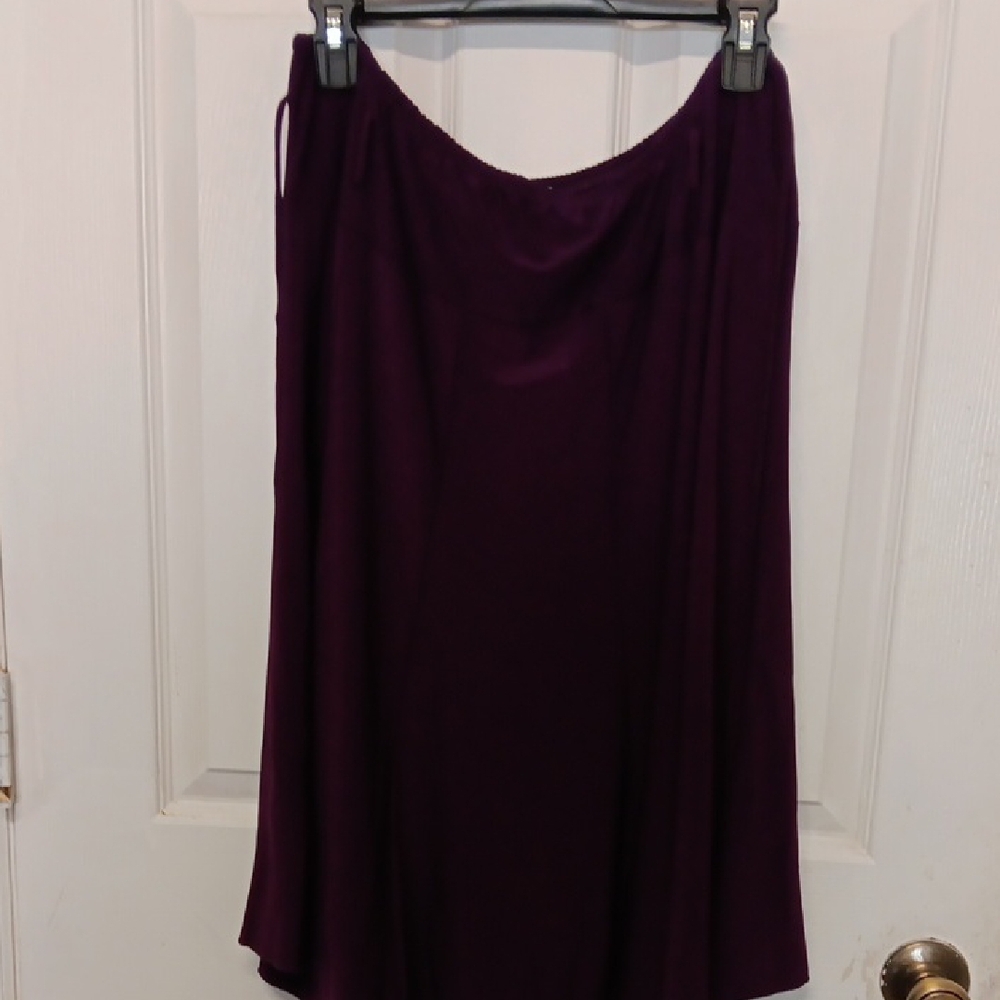 Elegant Purple Women's Skirt